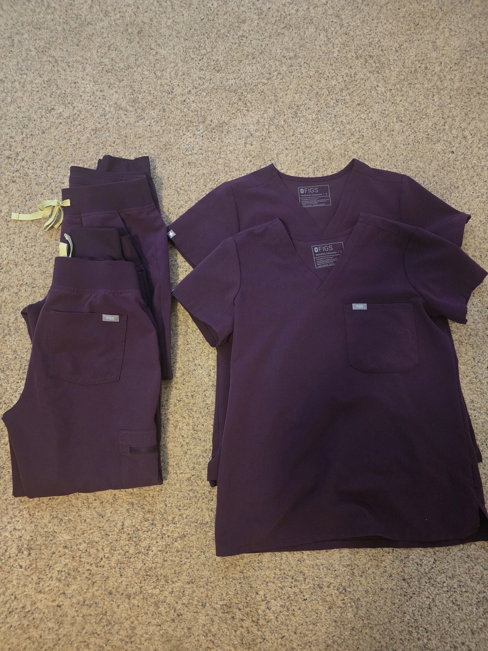 Figs Deep Purple Set